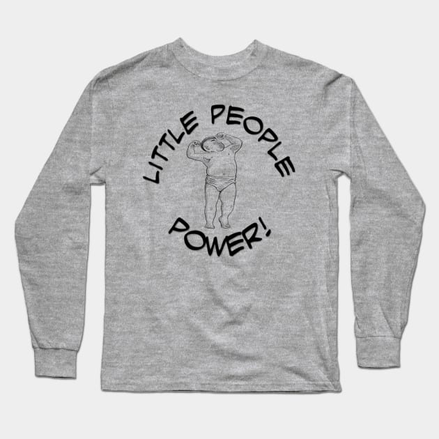 Little People Power Long Sleeve T-Shirt by Almost Normal